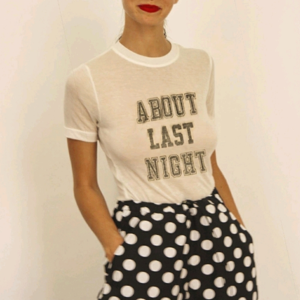4for10💕 VS About Last Night Graphic Tee